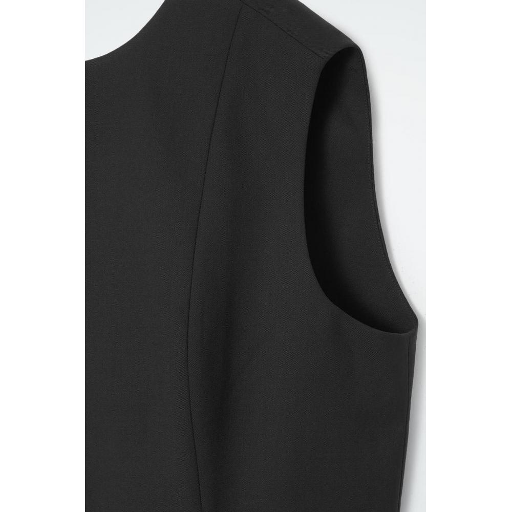 Cos Japan Sleeveless Tailored Wool Dress