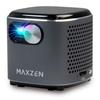 Projetor Portátil 4K MAXZEN para Casa 3300mAh Compatível com Bluetooth Android Correção Automática de Keystone Projeção Curta Preto MP-D07HC Uso, Wi-Fi 2.4G/5G,