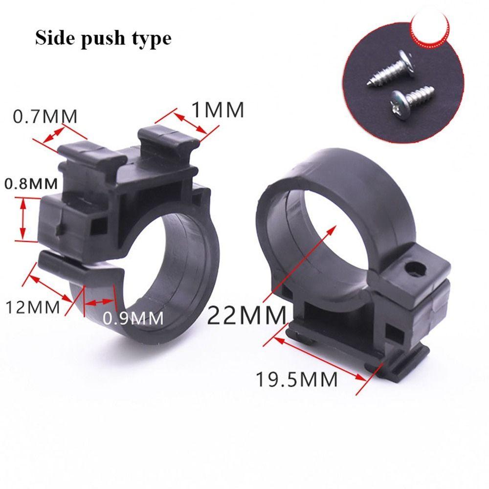 1pair Plastic Fixing Clip 3 Styles Lamp Head Assembly  Electric Bicycle Accessories