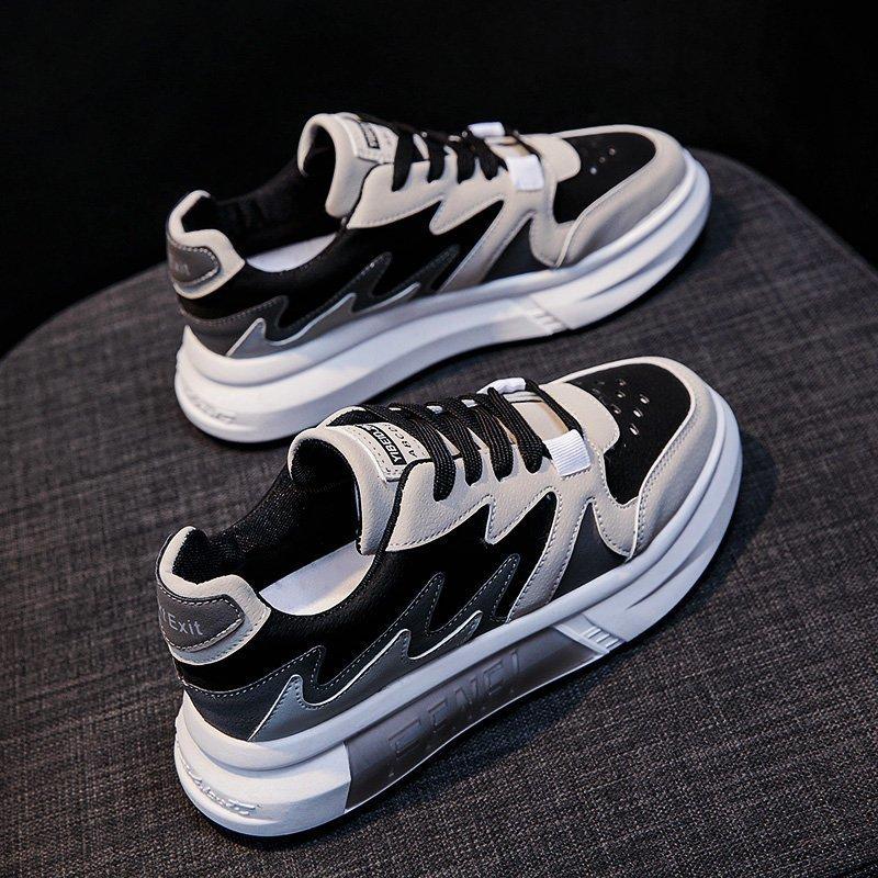 Dad shoes children 2025 spring new sports little white shoes platform muffin versatile casual board shoes women ins tide