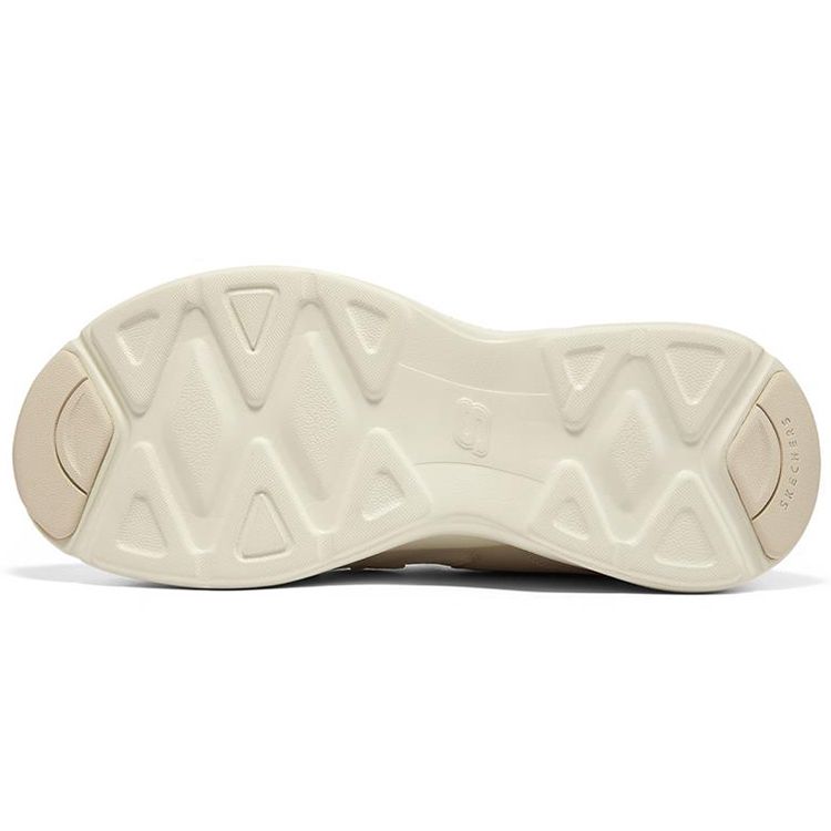 Skechers DLites Airy Mesh Synthetic Leather Lace-Up Low-Top Dad Shoes Men Sneakers Off-White 894044-OFWT