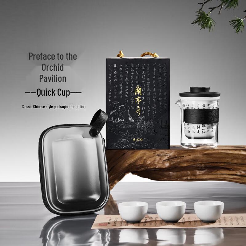 

Forbidden City Lanting Xu Portable Travel Tea Set