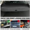 Car Retractable Cargo Cover for Volkswagen Tiguan Rear Trunk Shielding Shade