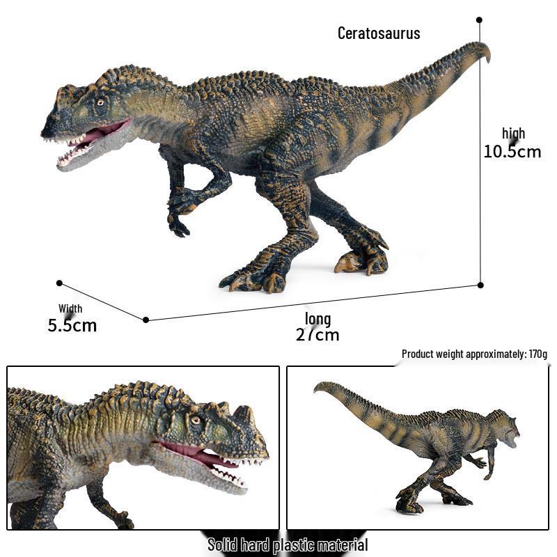 Jurassic Dinosaur Models: Spinosaurus, T. Rex, Triceratops & Stegosaurus