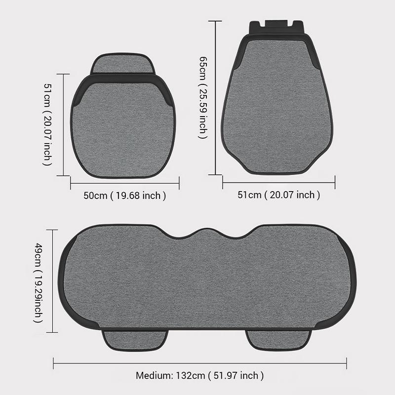 SEAMETAL Husă Protectoare Scaun Auto In Interior Automobile Scaune Perna Patru Sezoane Universal Respirabil Huse Scaun Mărfuri Auto