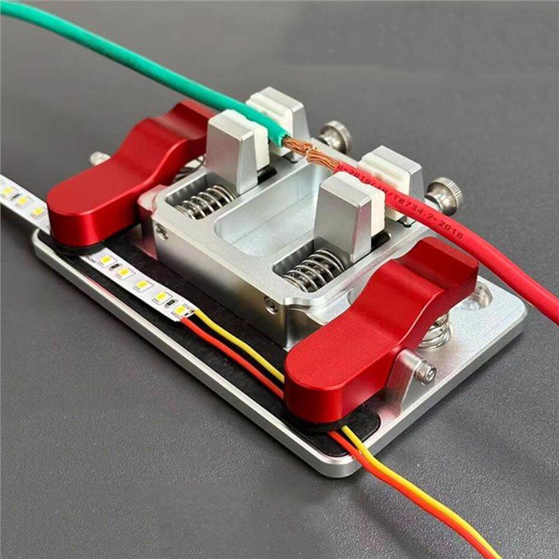 A84E-Multi-Function Helping Hands Tool Ideal For LED PCB Circuit Board Repair-Soldering Station Included