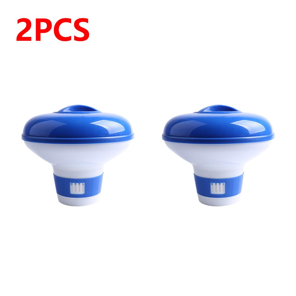 1-3 Schwimmender Schwimmbadchemikalien-Dosierschwimmer Chlor Brom Tabletten Schwimmender Spender Applikator Schwimmbad Spa Whirlpool Zubehör