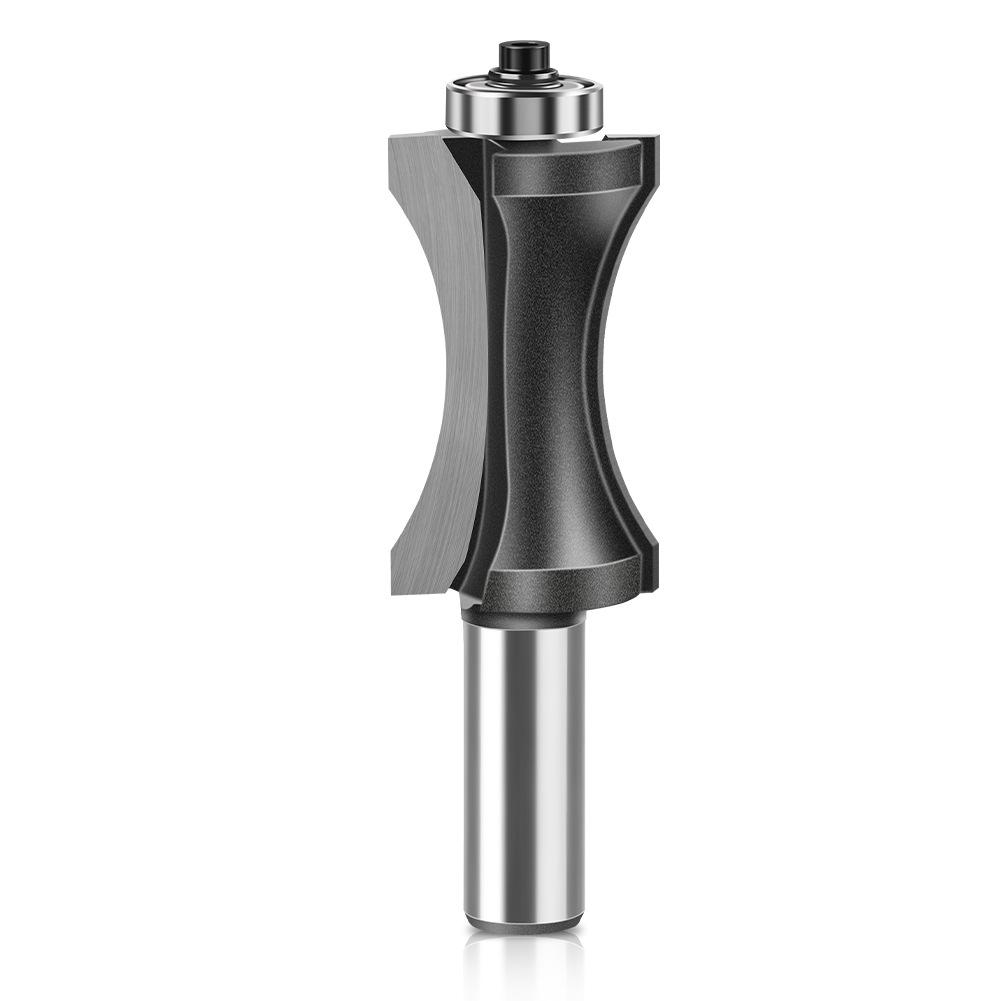 Bearing Flat Bottom Arc Knife Engraving Machine Wood Board Rounded Corner Cutter Woodworking Milling Cutter Stair Floor Cutter Gong Milling Cutter