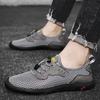 Men's shoes summer breathable mesh sports leisure outdoor mesh shoes men's lightweight versatile hollow thin mesh shoes men