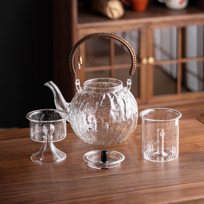 Electric Ceramic Tea Steamer & Stove Set