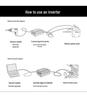 800W/2200W Car Sine Wave Inverter 12V To 220V EU Standard