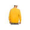 Nike Sportswear Logo Crew Neck Sweatshirt Men Tops Yellow DA0022-713