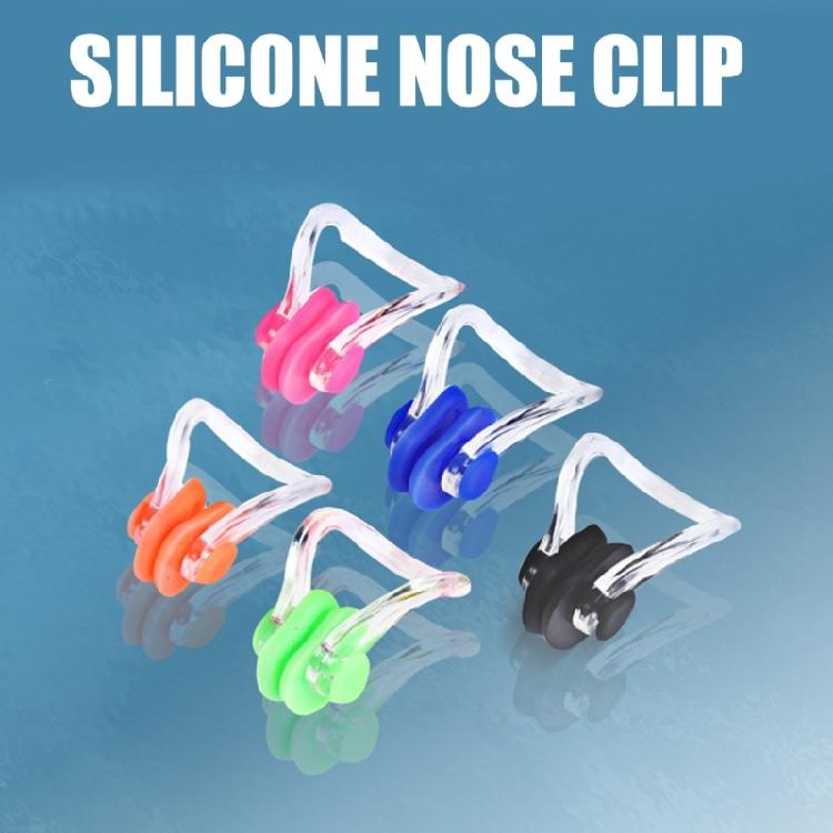 10Pcs Silicone Swimming Nose Clip, Waterproof Silicone Surfing Nose Plug Protector Soft Pad Plugs for Kids and Adults