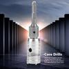 Drill Bit Set 6pcs 35mm-110mm Extension Shank with 2   Drill Bits for Concrete, Brick, Block, Water Pipe, Heating Pipe,   Conditioner,