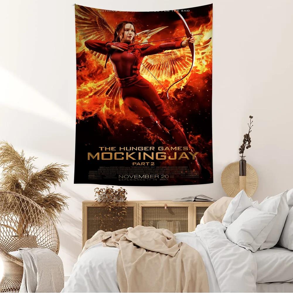 The Hunger Games 3 Chart Tapestry for Living Room Home Dorm Decor Art Home Decor