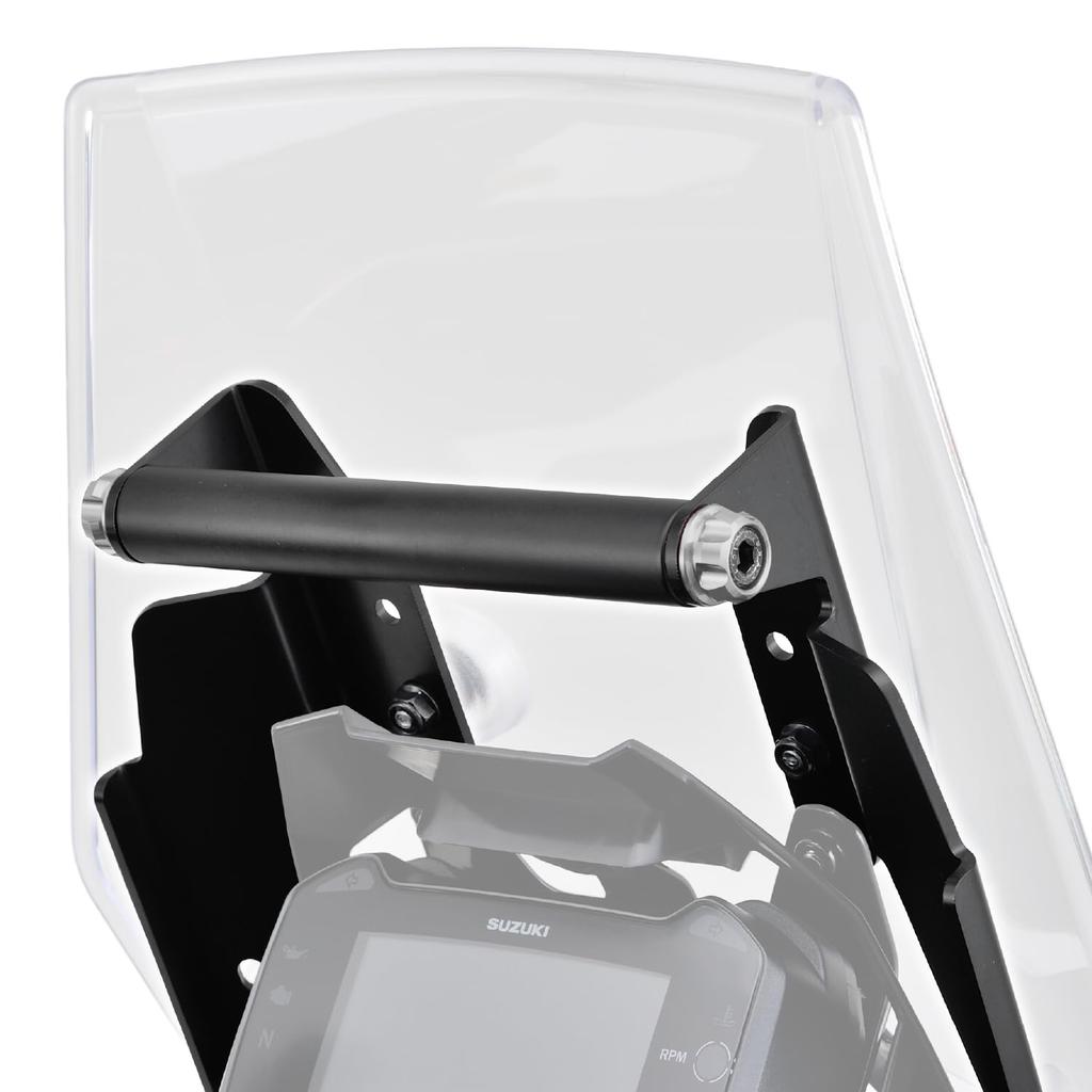 Daytona Motorcycle Screen with Clamp Bar for V Strom 250 Screen Offset Bracket Ash Silver 16803 (17-23)