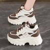 Women's Height Increase CM Platform Dad Shoes Versatile Small Inner Height Increase Casual Shoes Popular Slope Heel Sports Shoes