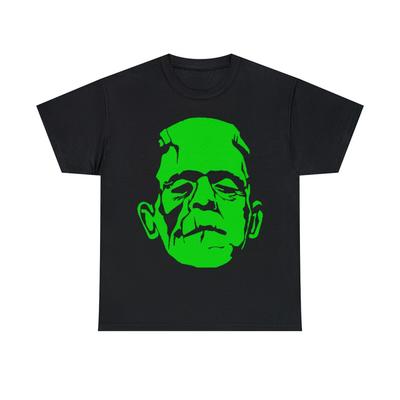 The Frankenstein Monster Light Green Short Sleeve Tee Unisex T-Shirt