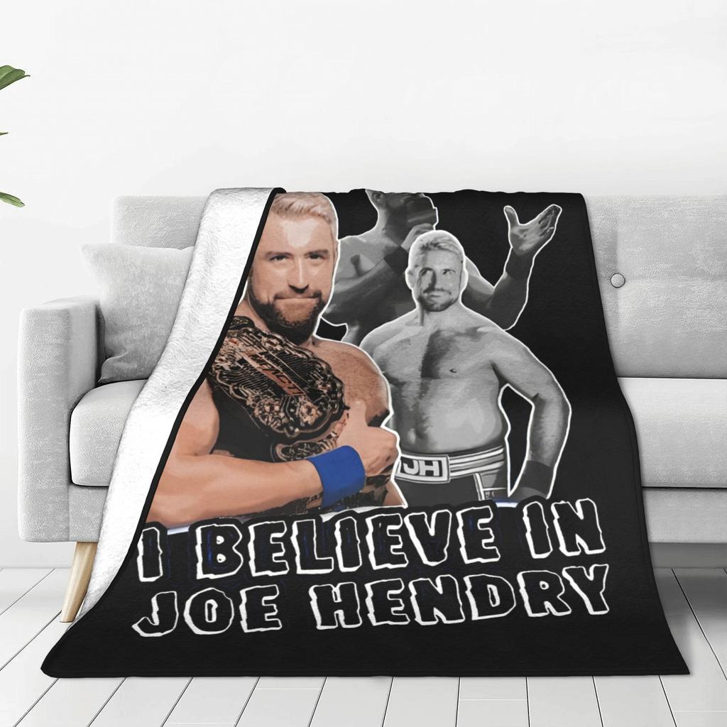 Ich glaube an Joe Hendry Decke Super Weich Warm Überwurfdecken für Sofa 50x60 Zoll Mehrere Größen Plüsch Dünne Steppdecke