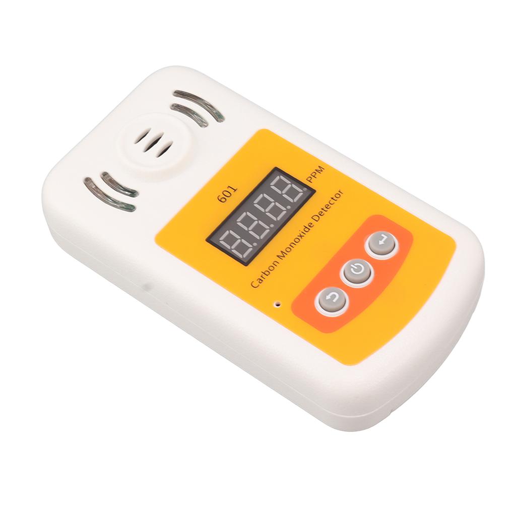 CO Gas Tester Handheld CO Gas Detector Digital Gas Tester With Sound Light Alarm 1ppm Resolution