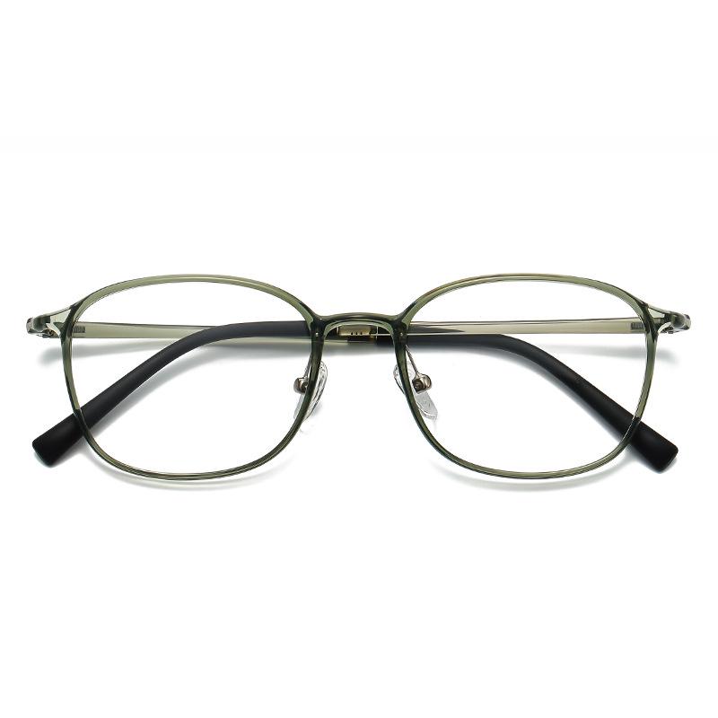Ultralight Retro Square Eyeglass Frames - Unisex High-End Korean Design