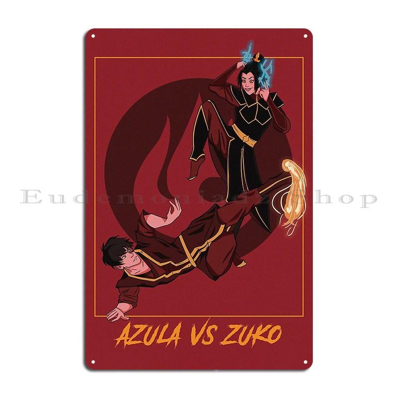 Zuko & Uncle Iroh Iroh's Delectable Tea Avatar the Last Airbender Metal Painting Party Designing Club Tin Sign Poster