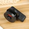 Bathroom Public Toilet Nylon Plastic Door Lock Indicator Lock Handle Black