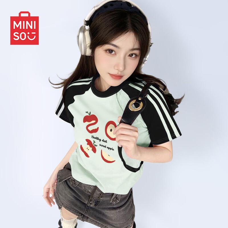 MINISO Women s 2026 Summer Cotton T-shirt M