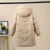 Fashion Women Winter Coat Korean Style Warm Thick Loose Cotton Padded Jacket Long Outwear