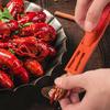 Shrimp Tail Remover Shelling Device Portable Shrimp Deveining Tool Kitchen Supplies for Protecting Nails and Keeping Fingers