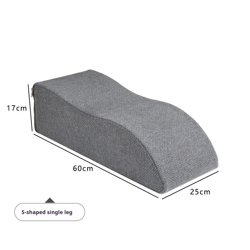 

Sponge Foam Leg Foot Raiser Pillow Support Cushion Massage Support Body Pillow For Pregnant Ergonomic Leg Elevation Pillow