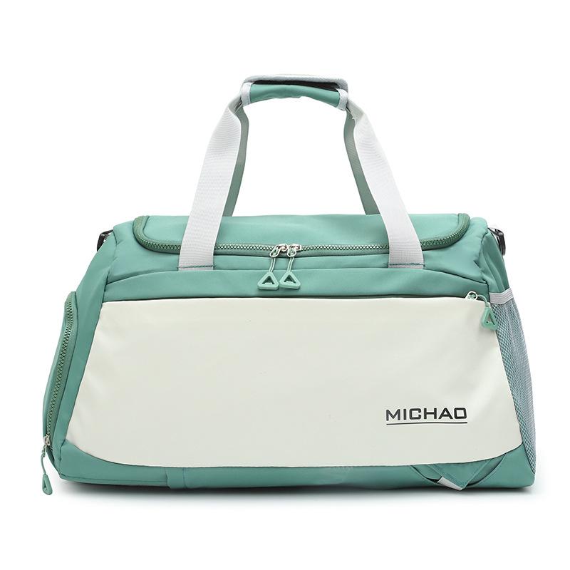 Fashion portable travel bag New sports and leisure couple fitness bag Large capacity dry and wet separation duffel bag