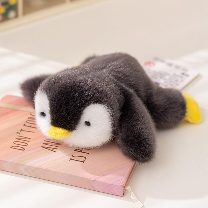 Cute Desktop Animal Plush Toy Set Magnetic Prone Cartoon Rabbit Panda Penguin Dog Cat Tortoise Soft Doll Funny Office Decor Gift