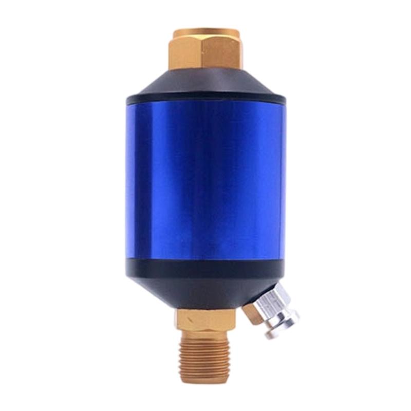 Advanced High Efficiency Air Line Water Separator Filter For Pneumatic Systems Moisture Particle Removal 1/4" Connection