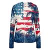 Women's Fashion Zip Up Hoodie Long Sleeve Sun Protection Jacket with Hood and Pockets Lightweight Printed Outerwear for Outdoor Activities