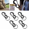 5 Stück Leichter Flaschenöffner Robuster D-förmiger Karabiner Schlüsselanhänger Outdoor Camping
