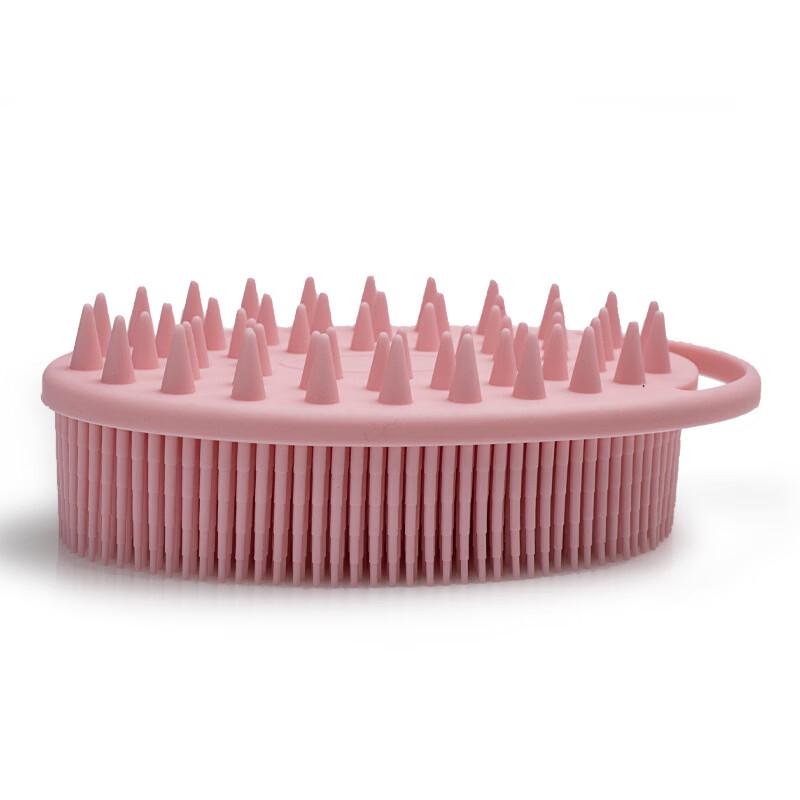 

Silicone Double-Sided Bath & Shampoo Brush with Lanyard (3-Pack)