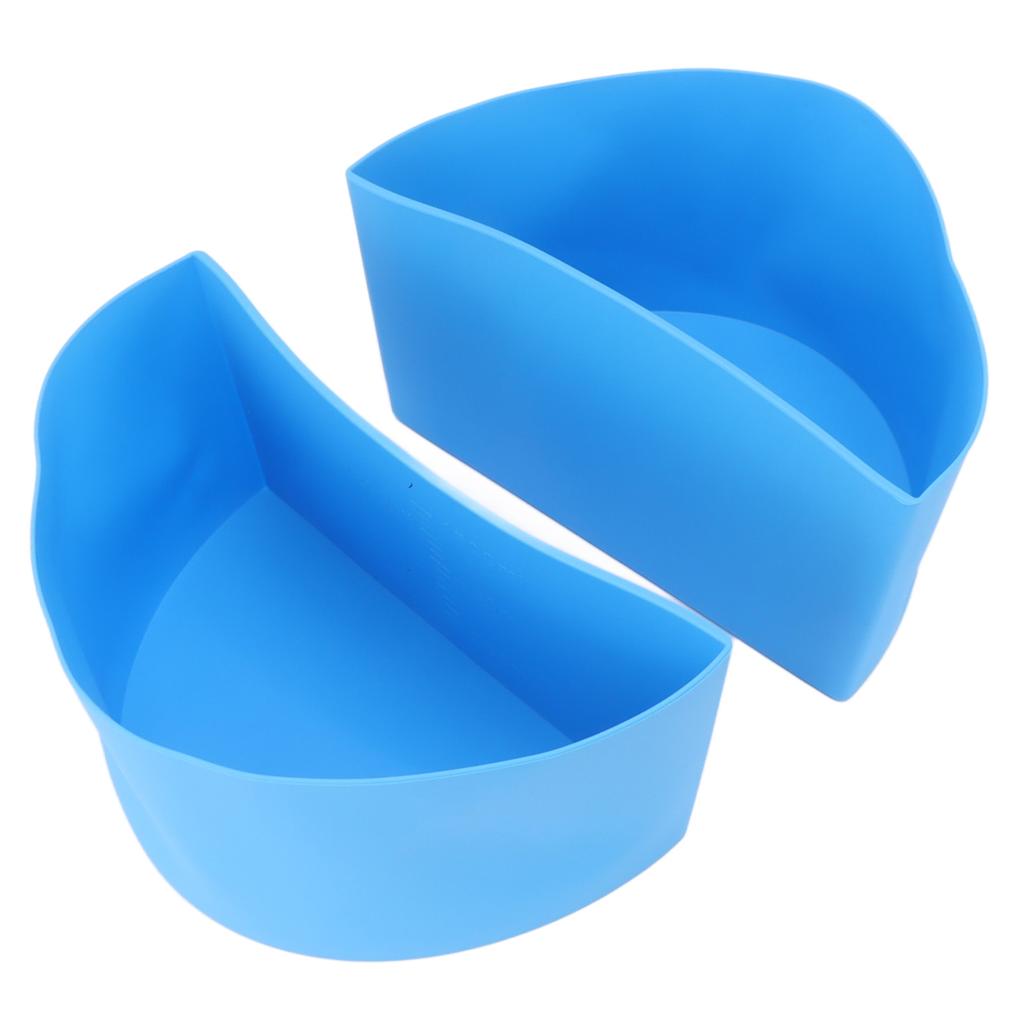 6 Quart Reusable Silicone Slow Cooker Liner 6 QT Slow Cooker Divider Liner Fit 6 Qt Pot Blue