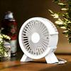 Flash Sale: Portable Mini Desktop Fan - Silent, Powerful Wind for Dorm Use