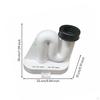 Urinal Drain Offset Connector Adjustable Design Waste Pipe Adapter Antiscent Barrier Plumbing