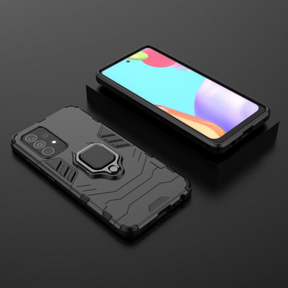 Case for Samsung Galaxy A72 5G / A72 LTE, Kickstand Ring, black