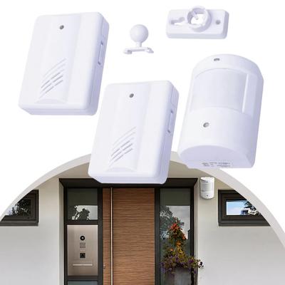 Alarme de driveway sans fil Émetteur infrarouge Sonnette Récepteur Capteur de mouvement Étanche pour système de sécurité domestique neuf