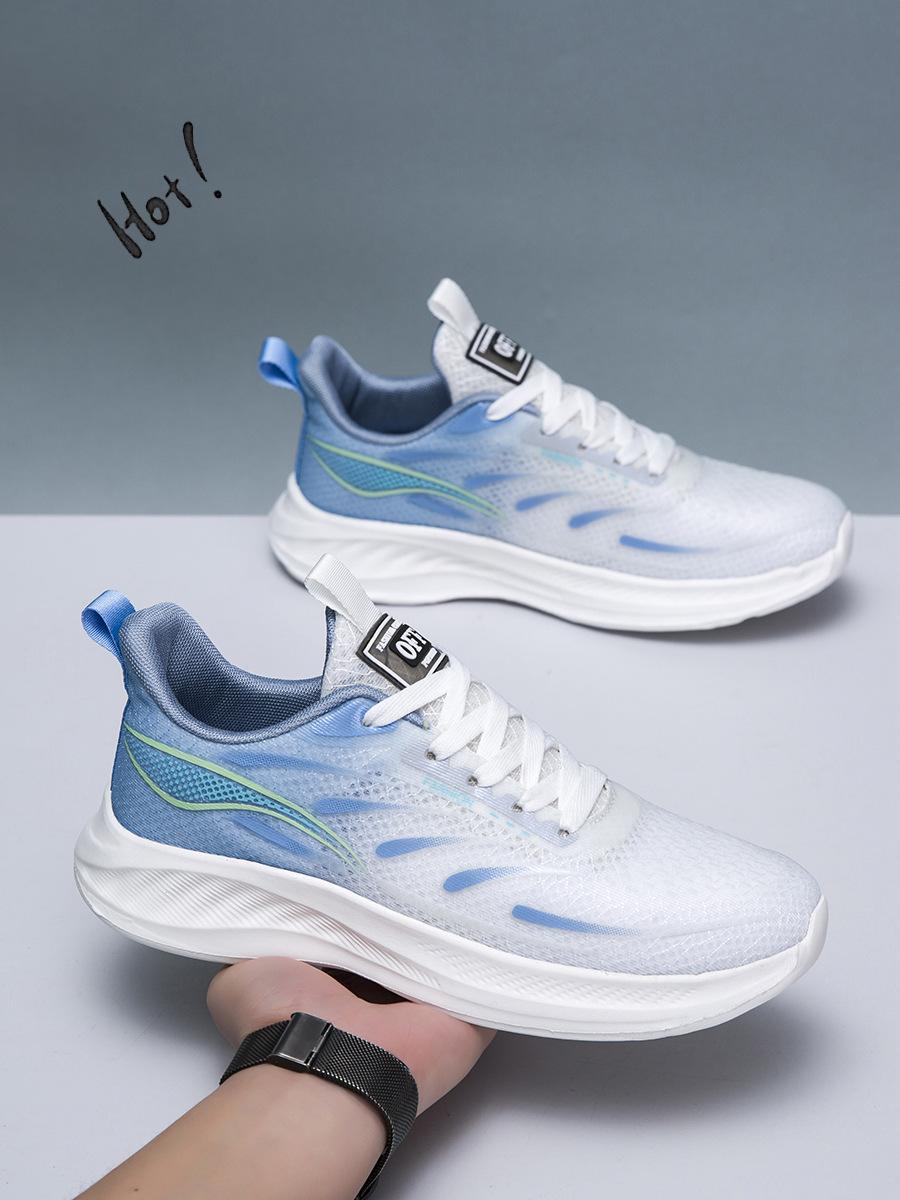 

Новые сетчатые дышащие кроссовки, пара универсальных кроссовок с мягкой подошвой, повседневная обувь корейской версии, модные кроссовки для бега на открытом воздухе, не боящиеся холода 36