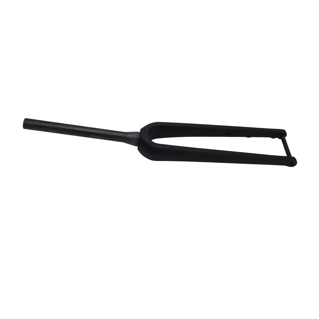 Carbon Fiber Road Bike Front Fork Bicycle Front Fork for Outdoor Safe Riding Cycling Black Matte