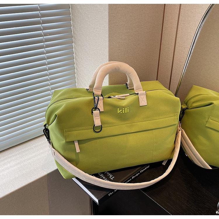 Large Capacity Portable Travel Bag for Women's Short Distance Business Travel Boarding Bag, Hand Carried Crossbody Luggage Bag, Hospital Storage