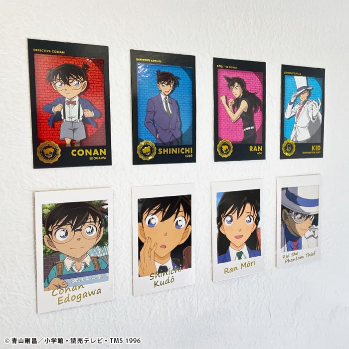 Confect Detective Conan Double Photo Card Collection 2 Candy Toys Gum F-toys (15-piece Set) & (Full Set)