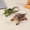 Horned Lizard Green Iguana Figurine Desktop Ornaments Action Figures Wildlife Educational Toy For Boys Girls