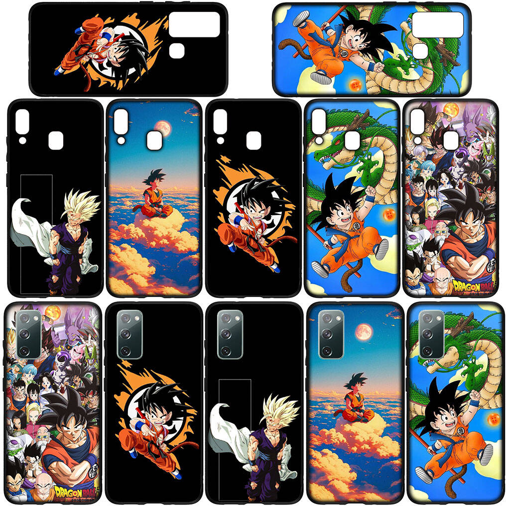 IPhone 17 15 16 Plus X Redmi Note 14 12 11 13 Pro Max Huawei P30 P20 Lite OPPO A60 A40 A80 A54 için Telefon Kılıfı Funda Ejderha Son Gokus Ball Gohan Kapak