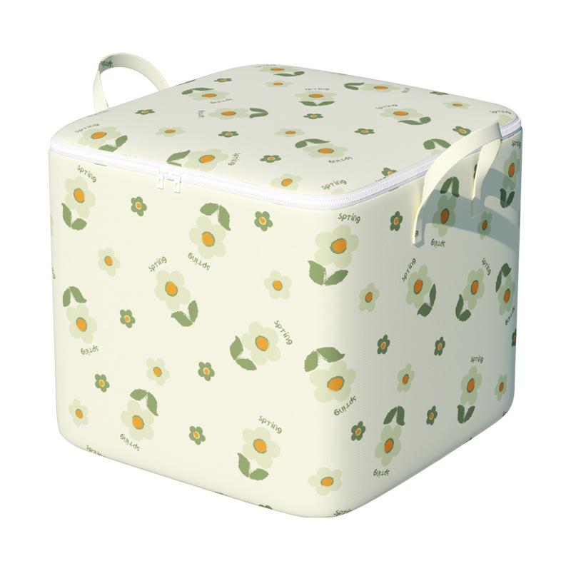 Dustproof Large Capacity Storage Bag Quilt & Clothes Organizer With Zipper And Handles For Closet Foldable Clothes Storage Bag Quilt Organize Cases