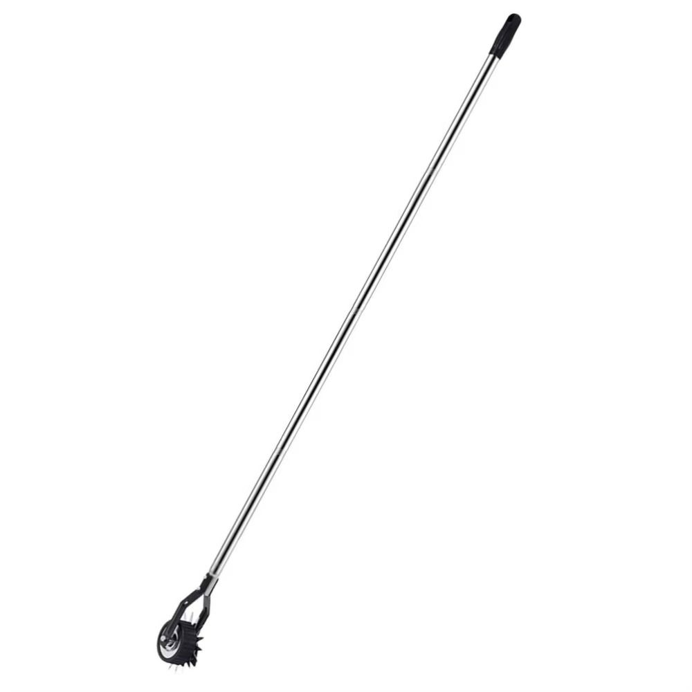 Adjustable Handle Garden Edging Tool Stainless Steel Grass Trimmer  Flower Bed Maintenance